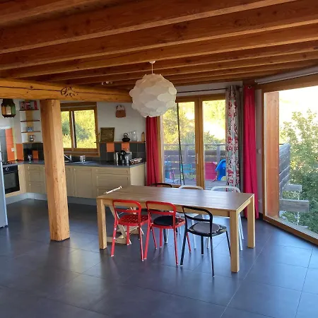 Chalet Bioclimatique Avec Vue Sur Le De Serre Poncon *